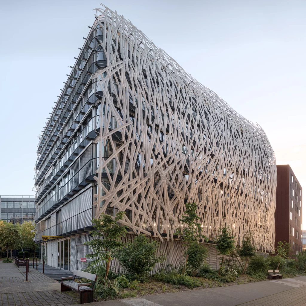 Photographie d'architecture de l'immeuble Manny à Nantes par l'agence Tetrarc - Roberto Sodano Photographe